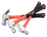 3-pack with red/black rubber grip, red-cap end
